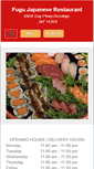 Mobile Screenshot of fugujapanese.com